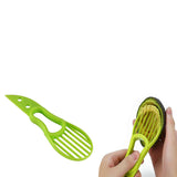 2-Pack: Complete Avocado Slicer  Seed Remover Cubber Cutter