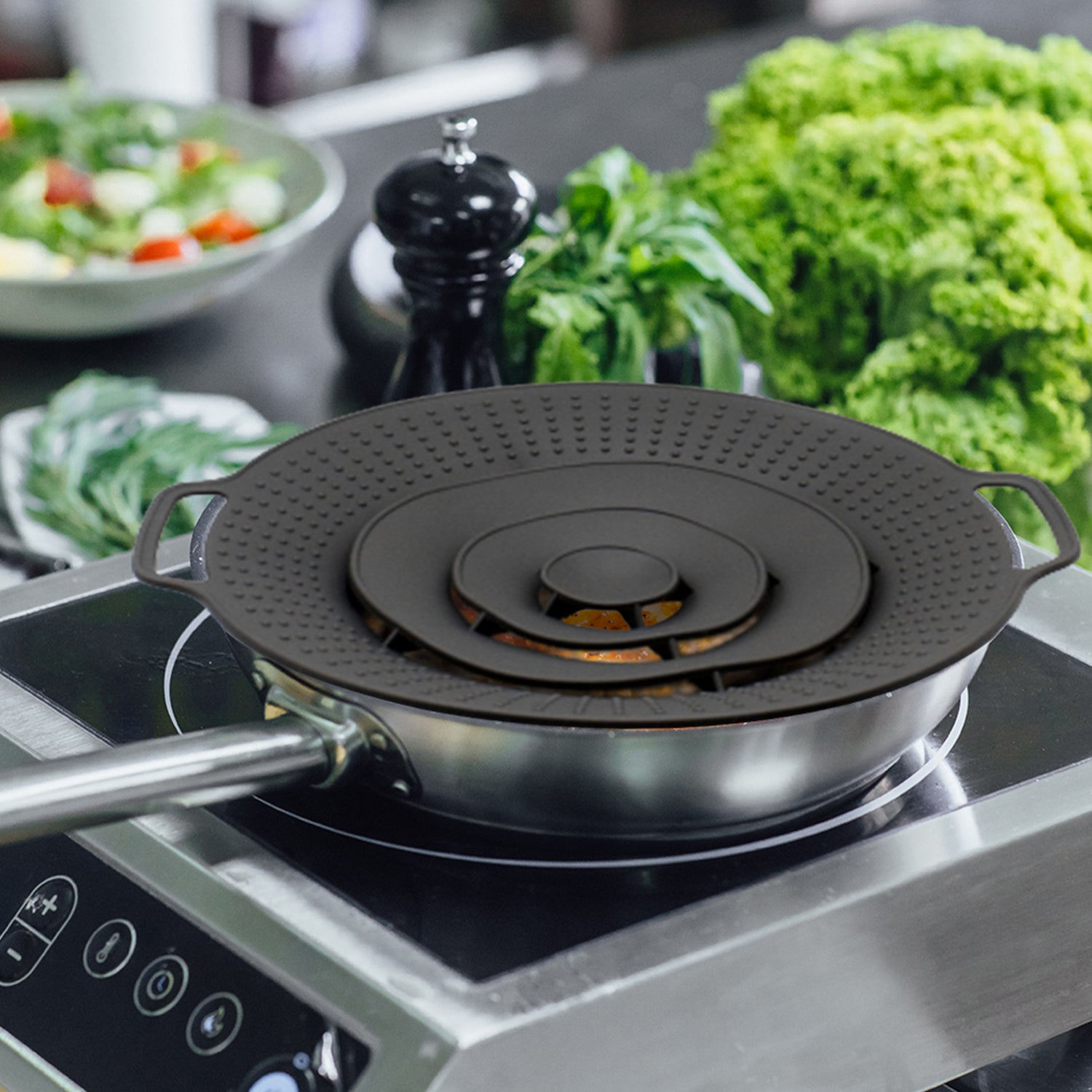 Boil Over Spill Stopper Safeguard Lid Cover for Pots And Pans