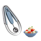 Professional 3 In 1 Stainless Steel Watermelon Melon Baller Scoop
