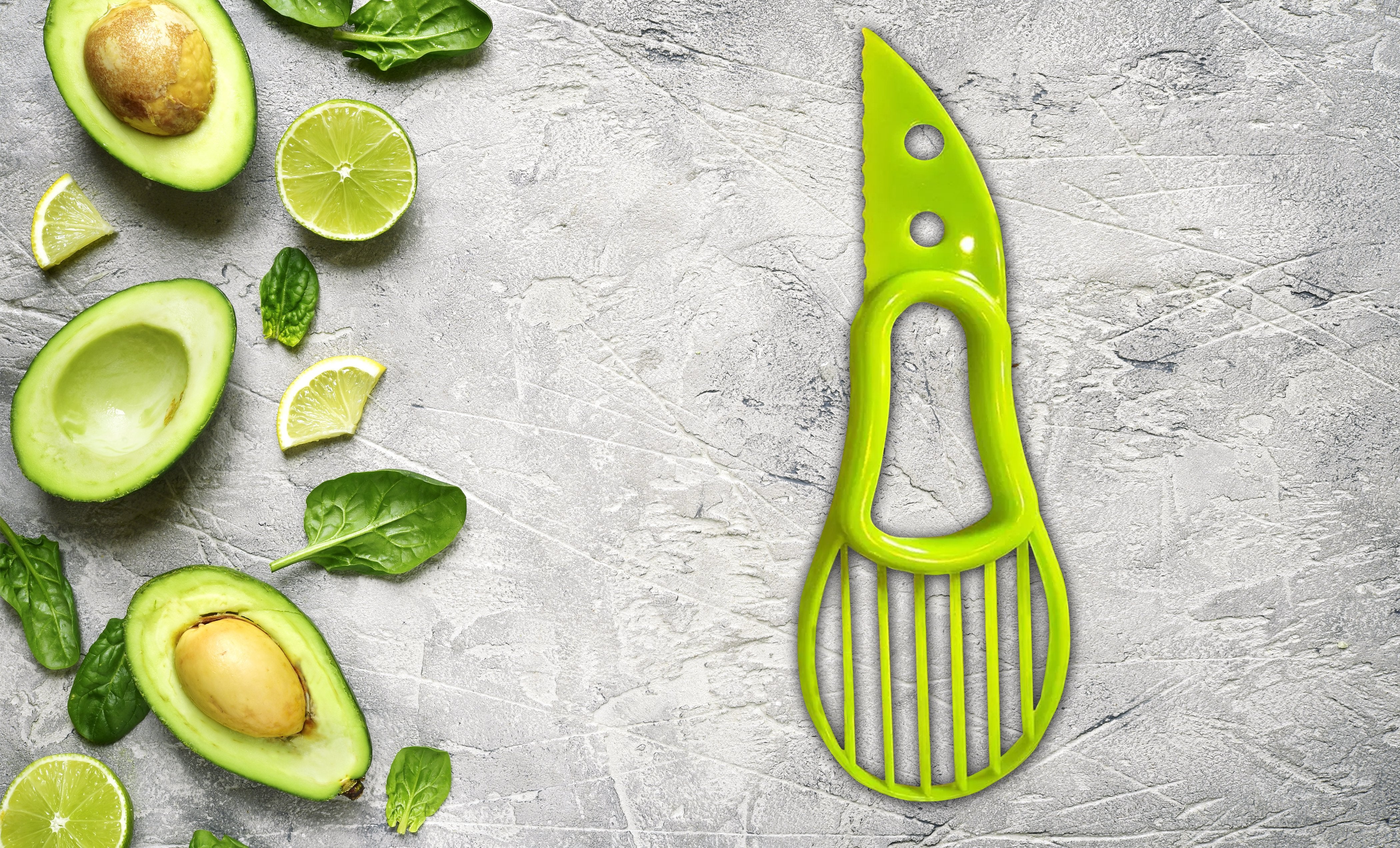 3-in-1 Avocado Cutter, Slicer and  Pit Remover Tool