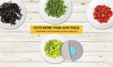 Food Grade Stainless Steel Premium Pizza Cutter Wheel (1 or 2-Pack)