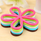 5-Pack: Shamrock-Shaped Anti-Slip Kitchen Mats