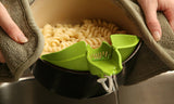 Heat Resistance Easy Snap Silicone Kitchen Strainer