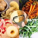 3-Pack: Stainless Steel Original Peelers for Potato, Vegetable and Fruits Kitchen Gadgets