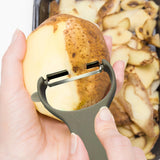 3-Pack: Stainless Steel Original Peelers for Potato, Vegetable and Fruits Kitchen Gadgets