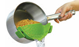 Heat Resistance Easy Snap Silicone Kitchen Strainer