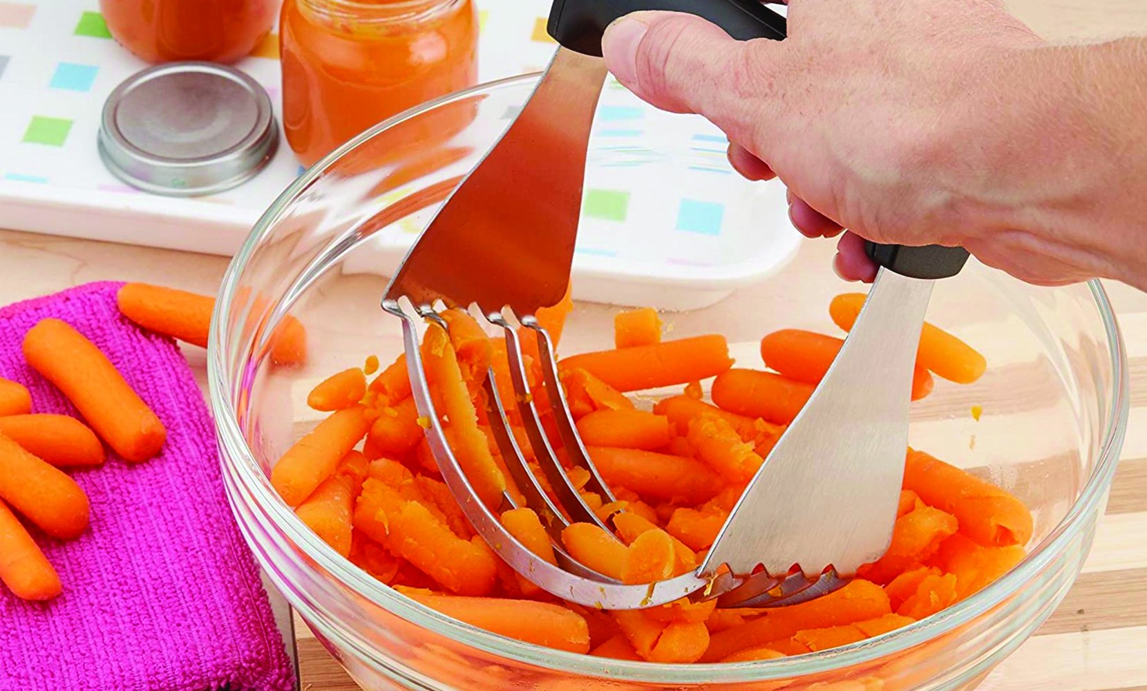 Large Professional Stainless Steel  Pastry Cutter Dough Blender