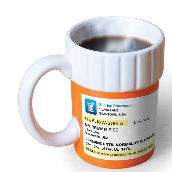 Prescription Bottle Coffee Mug