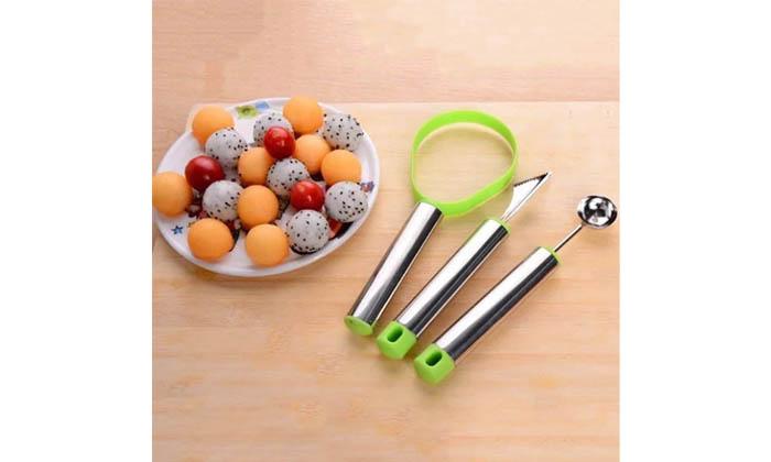 3-Piece Set: Fruit Carving Collection