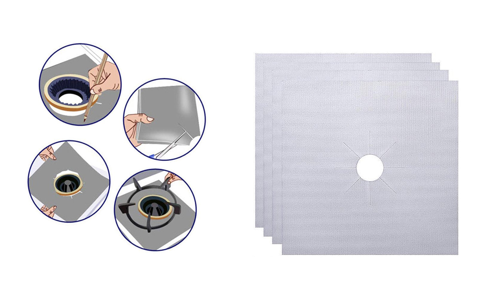 Stove Covers (Set of 4)
