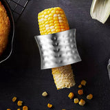 3-Pack: Stainless Steel Premium Pizza Cutter Wheel With Fruit And Vegetable Stem Remover Huller Corer And Corn Cob Cutter And Peeling Ring