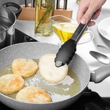 12-Piece:Non-Slip Wooden Handle Silicone Kitchen Utensils Cookware Set with Organizer Bucket Holder