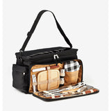 12-Piece BBQ Grill Tool Set with Insulated Cooler Bag – Portable Outdoor Cooking Kit with Utensils & Accessories