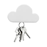 2-Pack: Magnetic Stick Anywhere Cloud Design Keys Keychains Small items Holder Rack Organizer