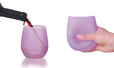 Silicone Stemless and Portable Unbreakable Party Cups