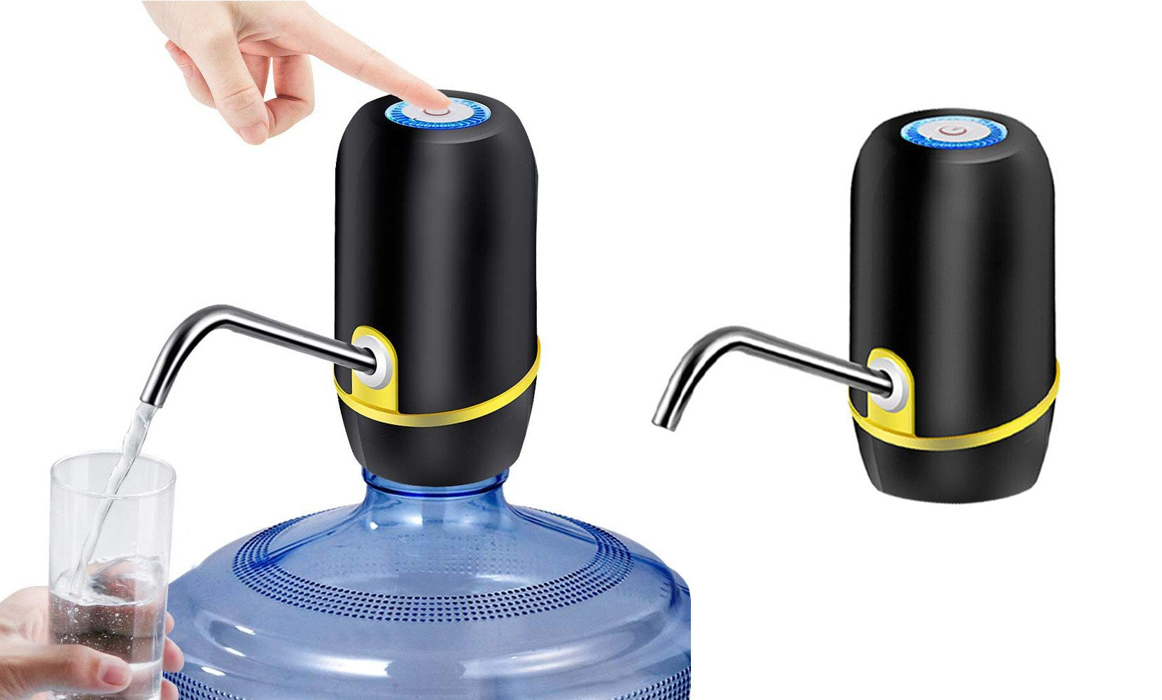 Portable Electric Rechargeable Automatic Water Bottle Pump and Dispenser