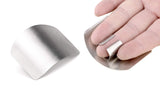 Stainless Steel Finger Protector for Cutting, Chopping & Dicing (1, 2 and 3-Pack)
