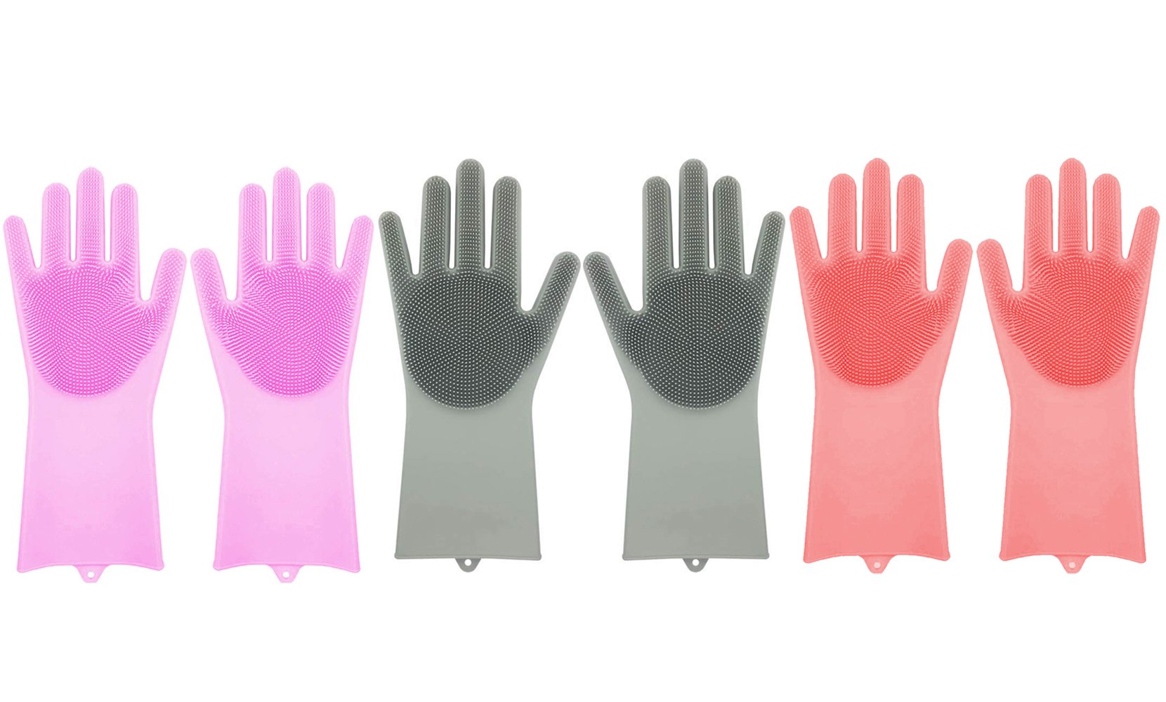 Magic Reusable Cleaning Scrubber Gloves